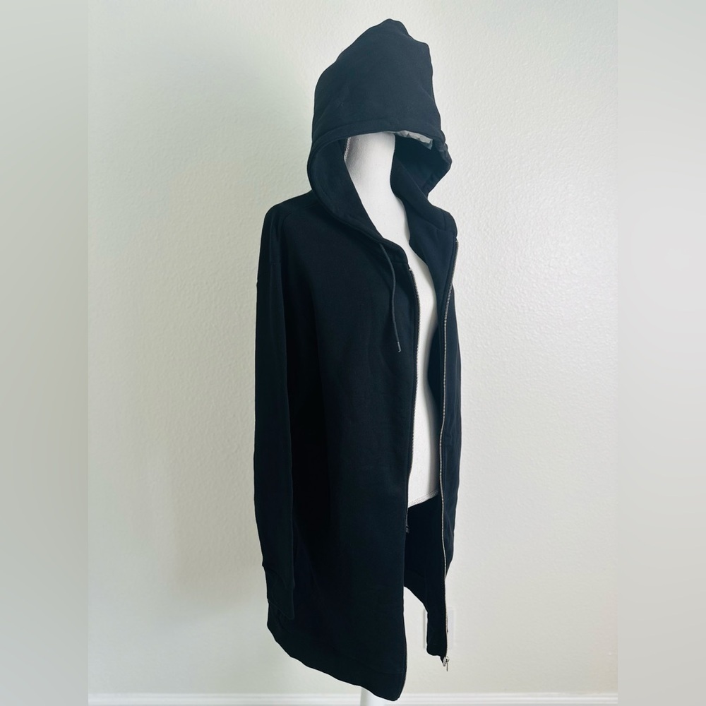 Être Cécile Cubs Longline Black Hoodie Size Small - Picture 8 of 10
